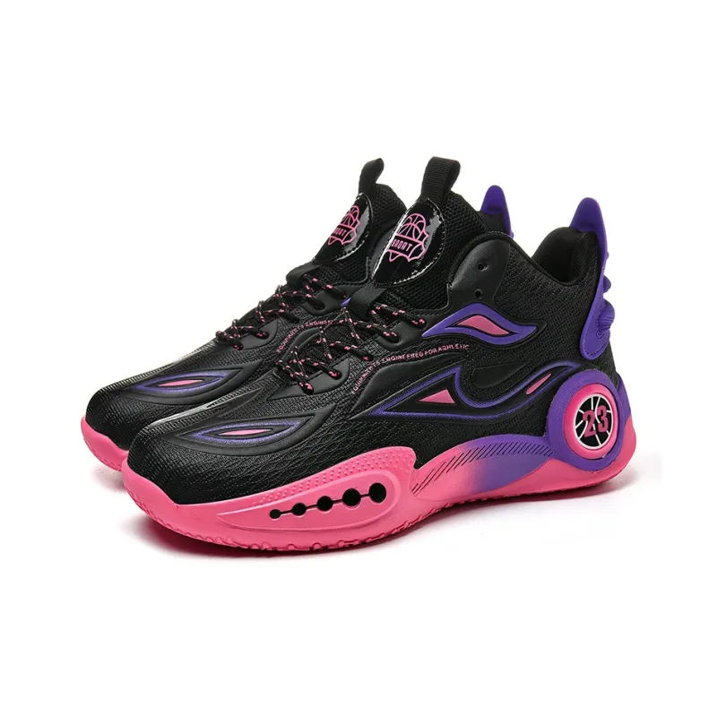 Prince McQueen Cushioning Slip Resistant Coverage High Top Basketball Shoes Men's-19