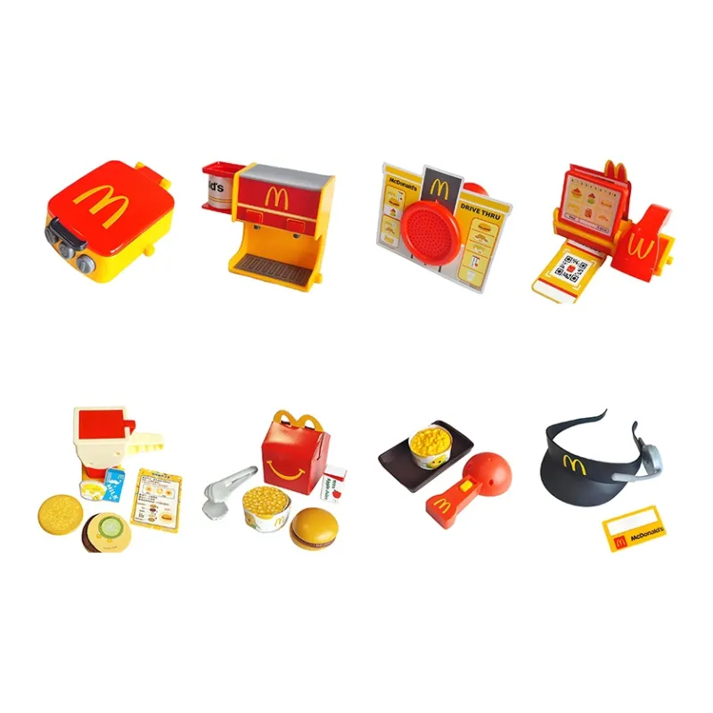 McDonald's 2024 Housekeeping Collection 2 Happy Paradise Tableware Set For Children Kids' Toy-7