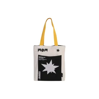 Playthings Cultural Creation Canvas Bag, Shoulder Bag Unisex Black/Blue/Green/Pink