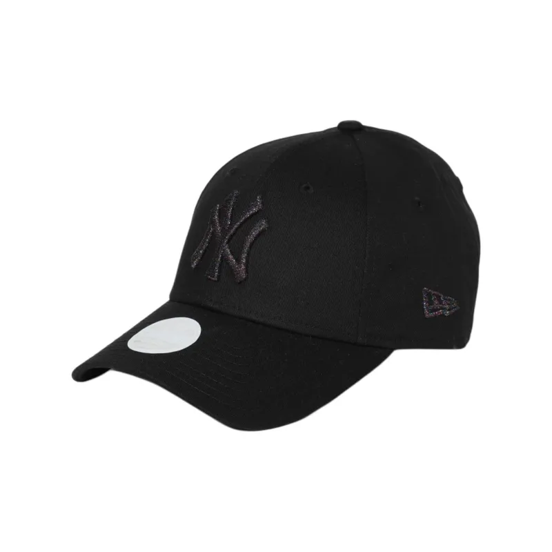 New Era Cotton Baseball Caps Women's Black-1