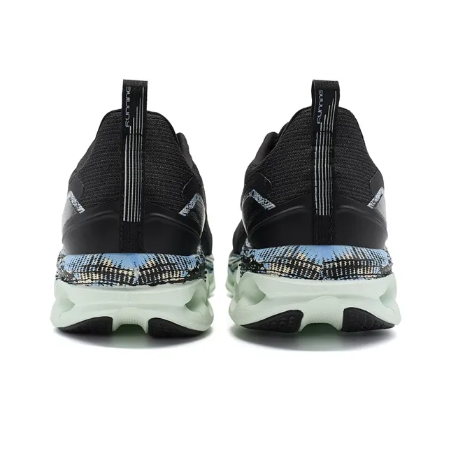 XTEP Wear resistant And Lightweight Low Top Running Shoes Women's Black-4