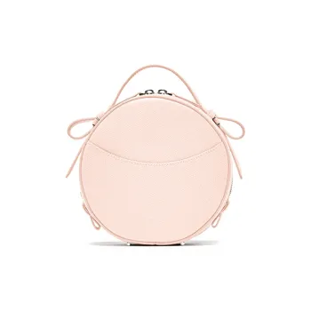 SENREVE Cow Leather Crossbody Bag Small Size Women's Girly Pink