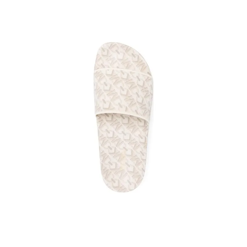 MICHAEL KORS Gilmore Slide Slippers Women's Light Beige-4