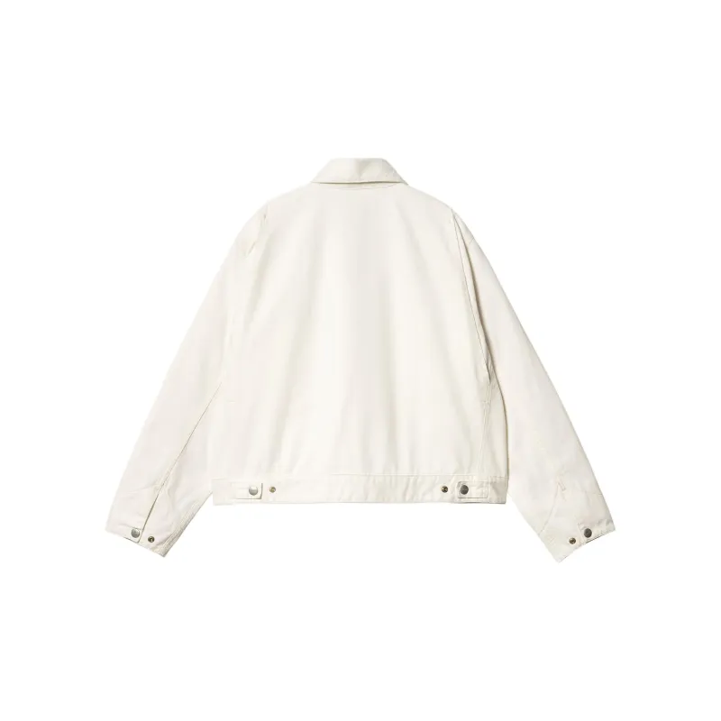 Carhartt WIP FW24 Jacket Women's Wax White-1