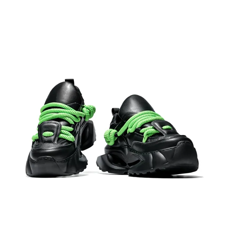MOERBAI Spacewalk Series Breathable Lightweight Height Increasing Rebound Casual Shoes Unisex-27