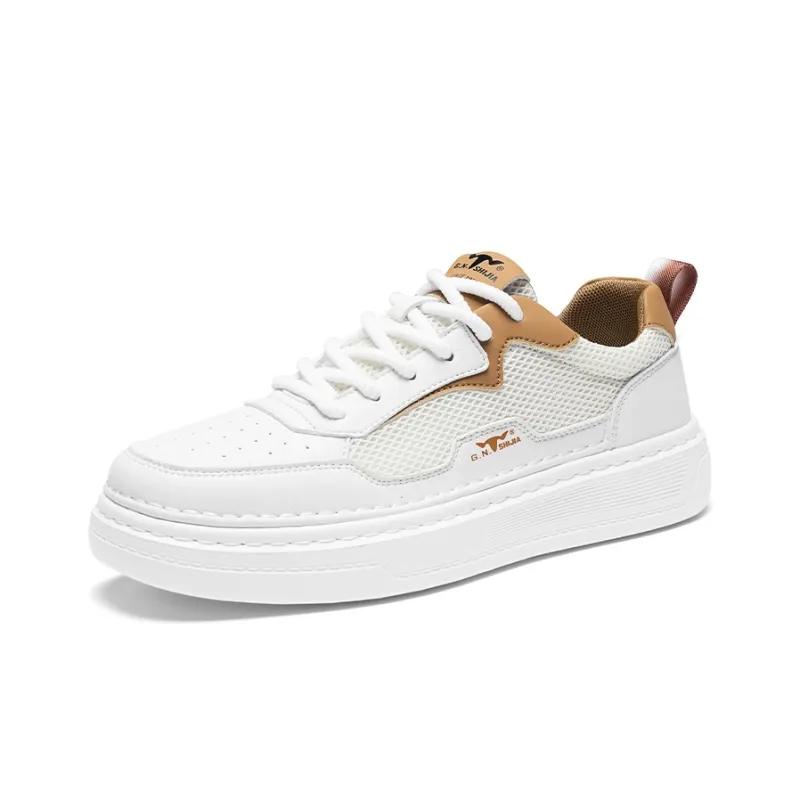 G.N.SHIJIA Breathable Lightweight Height Increasing Low Top Casual Shoes Men's-1