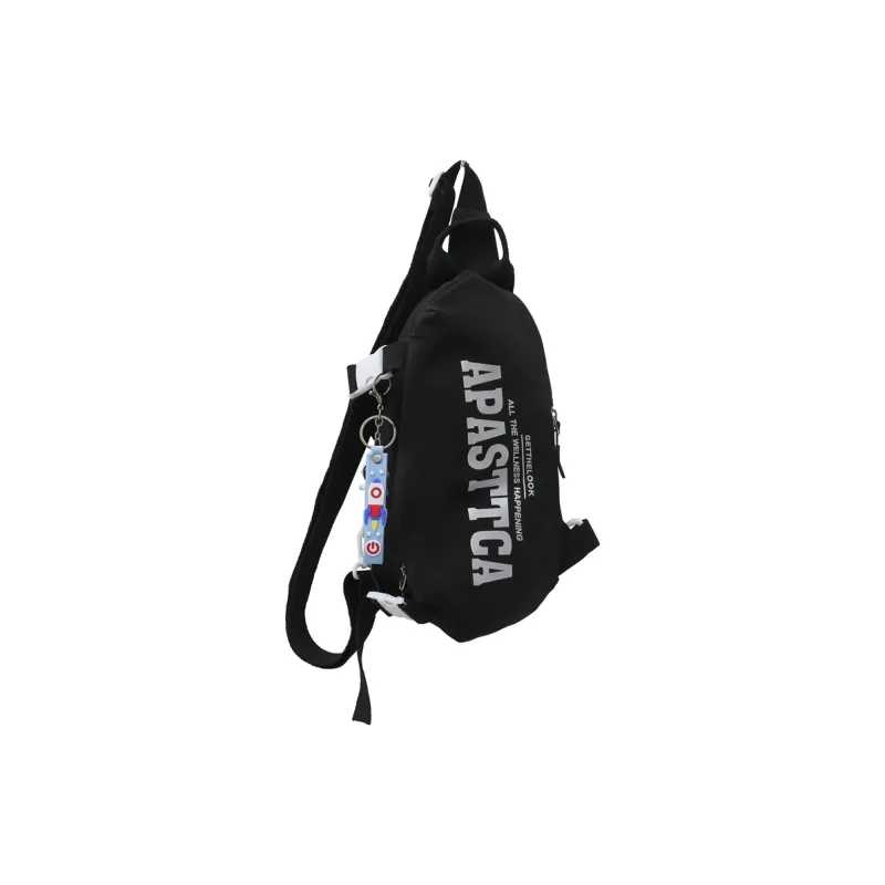 Alcohol Dragon Nylon Sling Bag Regular Unisex White Green/White Red/White Gray/Black-23