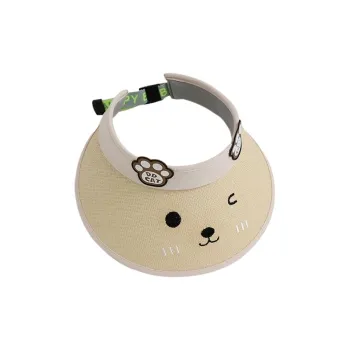 Yi Bu Kang Straw Woven Outdoor Travel Sun Protection Sun Protection Hat Kids'