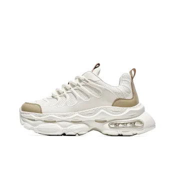 MOERBAI Breathable Lightweight Height Increasing Low-Top Chunky Sneakers Men's