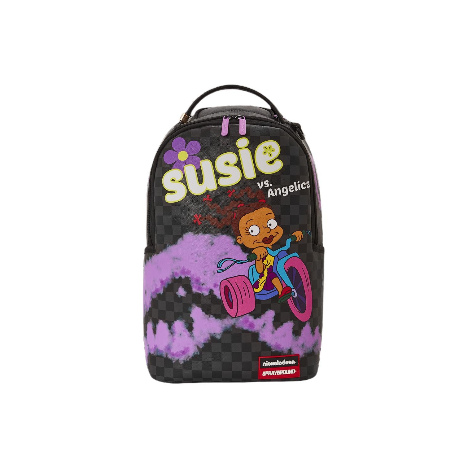 Sprayground Purple Backpacks on Sale Authentic POIZON