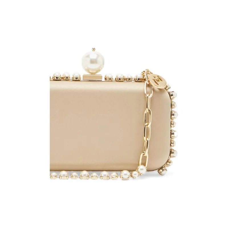Rosantica Urania Perla Satin Clutch Bag-5