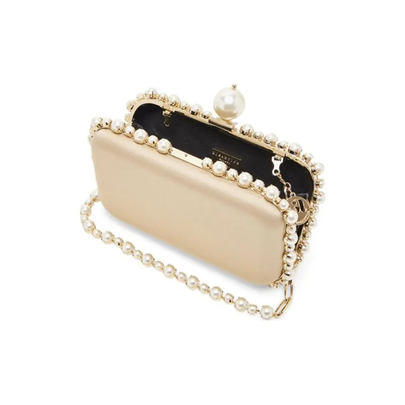 Rosantica Urania Perla Satin Clutch Bag-3