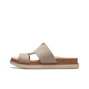 Clarks Slide Slippers Women's Stone Color