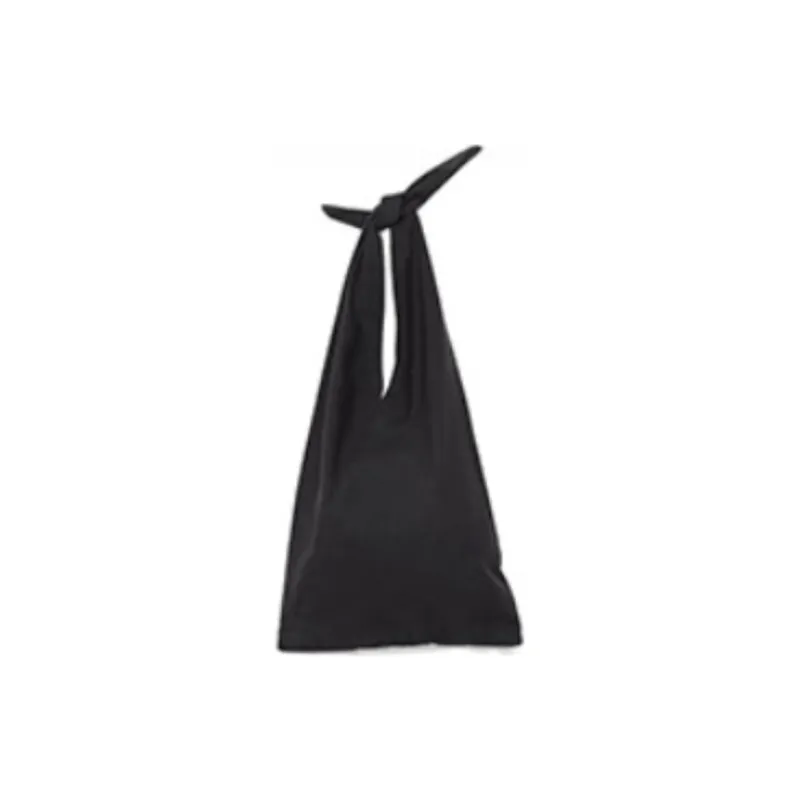 MUJI Cotton And Linen Blend Tote Bag Shopping Bag Handbag Shoulder Bag Women's Multicolor-5