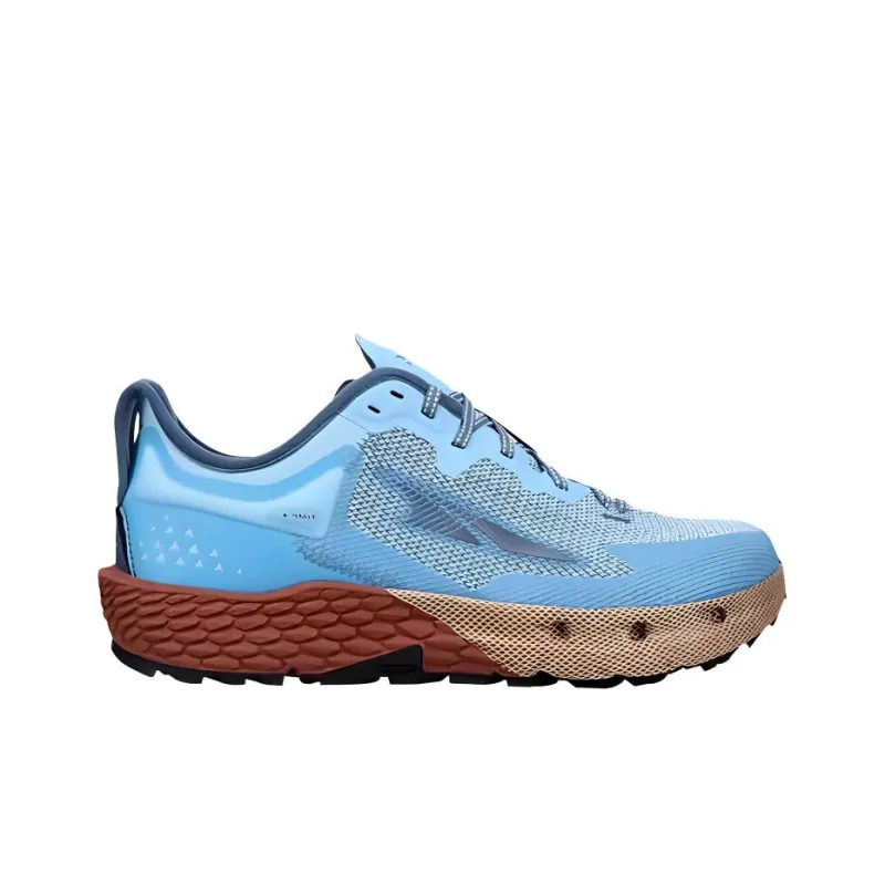 Altra Timp 4 Cushioned Slip-Resistant Low-Top Trail Running Running Shoes Men's Light Blue-1