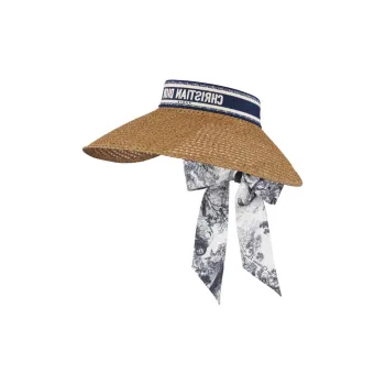 DIOR Paper Polyester Sun Protection Hats Unisex Multicolor