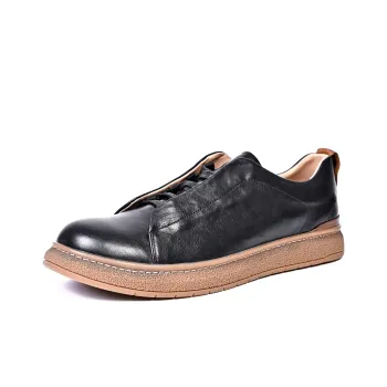 Brounvanm Slip-Resistant Breathable Low-Top Casual Shoes Men's