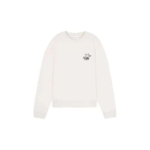 Maison Kitsune Sweatshirts Unisex Beige