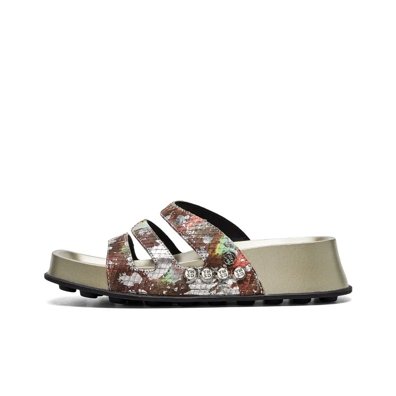 CHERYKALLY Plastic Sole Abrasion-Resistant Quick Dry Slide Slippers Women's-5