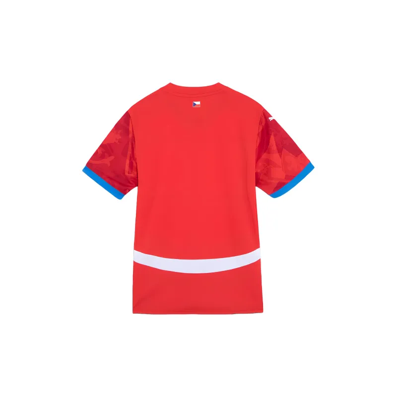 PUMA Czech Republic Football Soccer Jersey Men's Red Durable Red-1