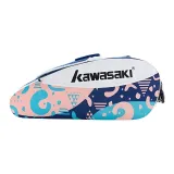 [Wet/Dry Separation]6-Pack with Independent Shoe Compartment+Thermal Insulation Layer, 8689D 6-Pack, White Blue