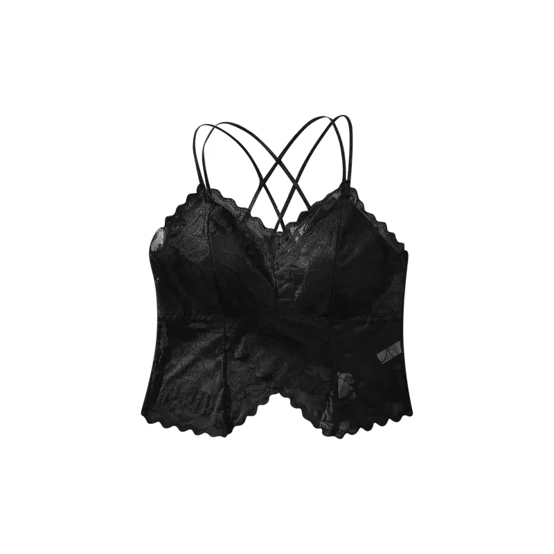 Flowers in water Women's Bras-0