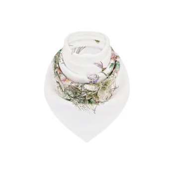 DIOR Silk Silk Scarves Unisex Beige