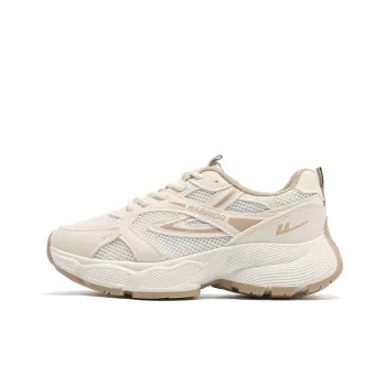 Warrior Thin Mesh Shoes Slip-Resistant Breathable Lightweight Height Increasing Low-Top Chunky Sneakers Women's