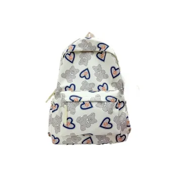 Elsvet Nylon Backpack Regular Unisex White