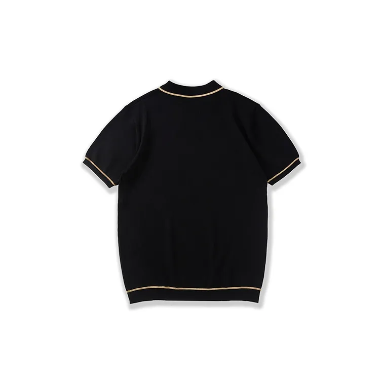 I'm David Polo Shirt Men's Black-1