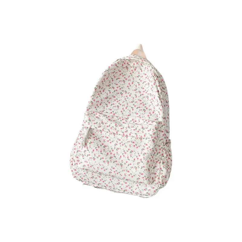 Carissa Nylon Backpack Regular Women's White-4