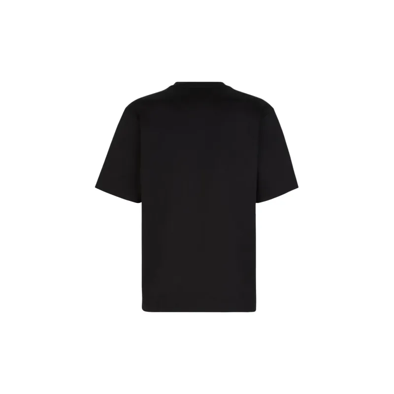 FENDI Ff Plaque Crewneck T Shirt-1