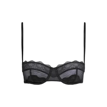 CALVIN KLEIN UNLINED BALCONETTE Bra Europe Version Women's Black