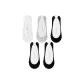 5 Pack (White+Gray+Black X3)