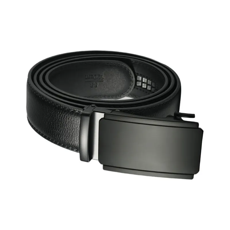 CARTELO Cow Leather Belts Men's Width 3.5CM-3