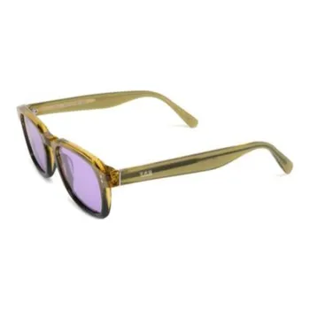 Retrosuperfuture Acetate Rectangular Sunglasses Women's Green