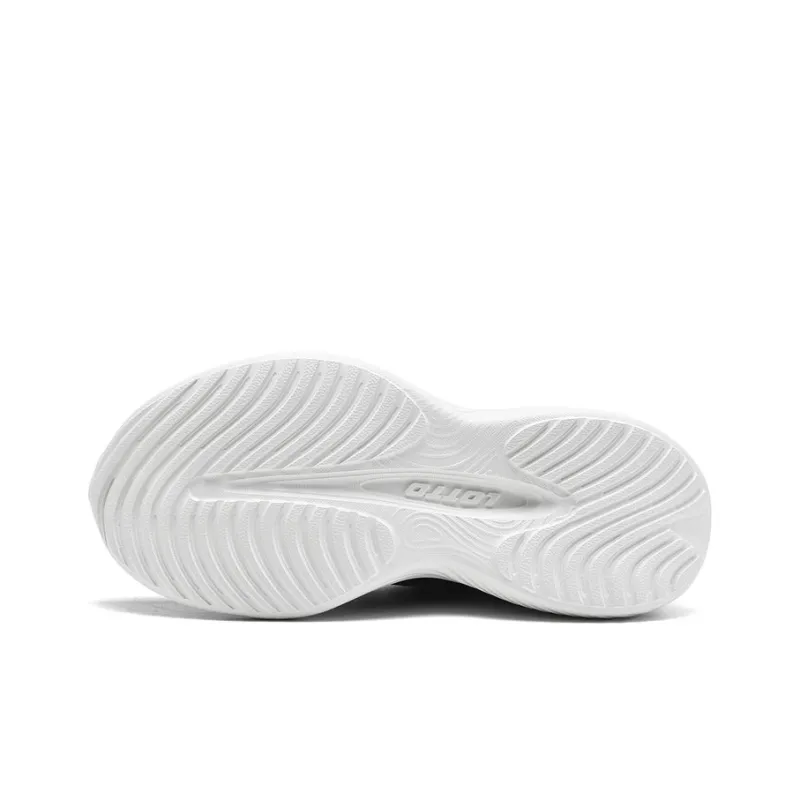 LOTTO Bai Ju 1.0 Cushioning Anti Slip Wear Resistant Breathability Low Top Running Shoes Women's White-5