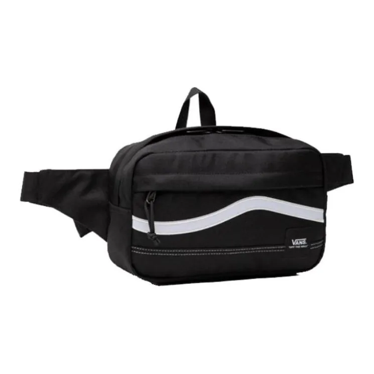 Vans Nylon Fabric Fanny Pack Regular Unisex Black White-1