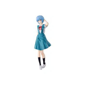 BANDAI Rei Ayanami Neon Genesis Evangelion ~ Evangelion 01 Roar! C Award Ritsuko Akatsuki Blue Scale Figures 20cm