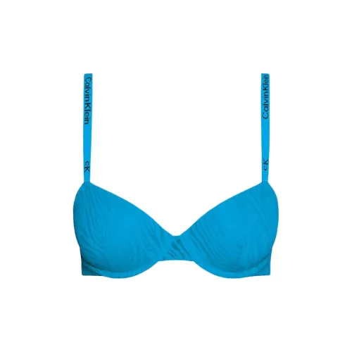 CK/Calvin Klein LL BALCONETTE Bra Europe Version Women's Blue