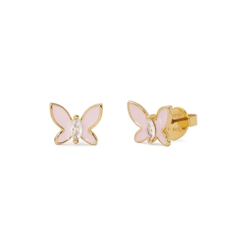 Kate Spade Copper Stud Earrings Women's Pink