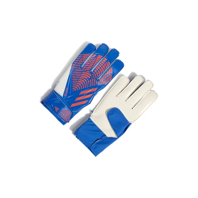 Adidas Polyurethane Vinyl Acetate Sports Gloves Unisex Blue-1
