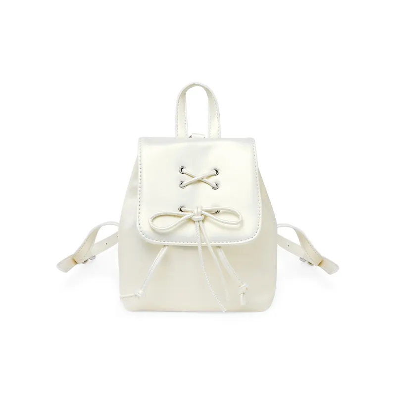Bywhich PU Backpack Regular Women's Pink/White-6