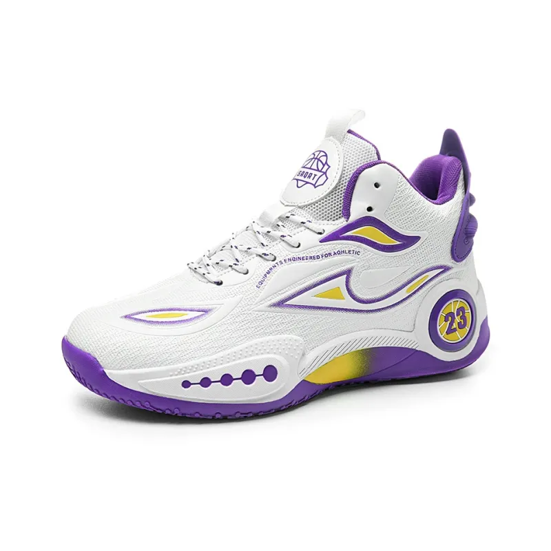 Prince McQueen Cushioning Slip Resistant Coverage High Top Basketball Shoes Men's-1