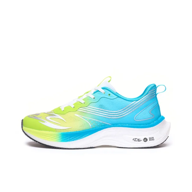 AVJV Running Shoes Men Low Top Blue-0