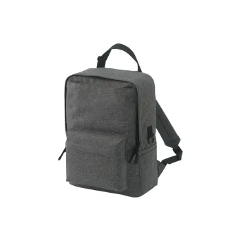 MUJI Polyester Backpack Unisex Gray