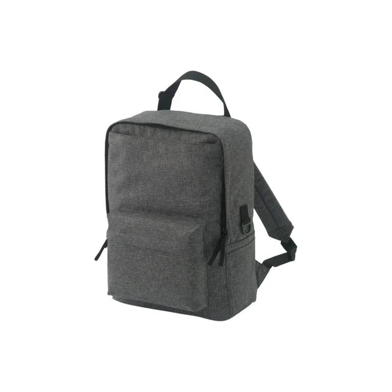 MUJI Polyester Backpack Unisex Gray-0