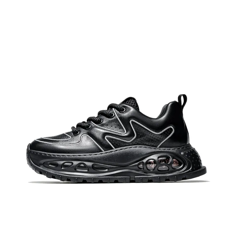 MOERBAI Breathable Lightweight Height Increasing Rebound Low-Top Casual Shoes Men's-0