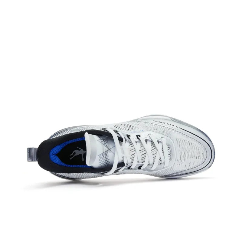 QIAODAN FE2.0 Devil Commander Low Top Q KUNGFU TURBO Basketball Shoes Men's Gray Silver-3