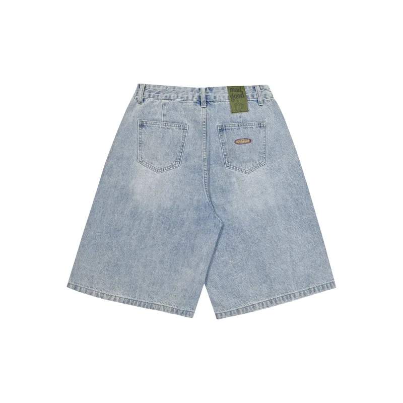 Madgood Denim Shorts Unisex-7